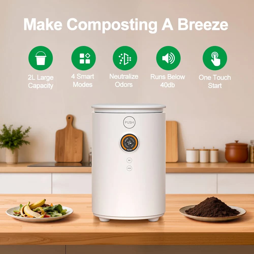 GoldHot Smart Composter, Premium Compact, plate 9