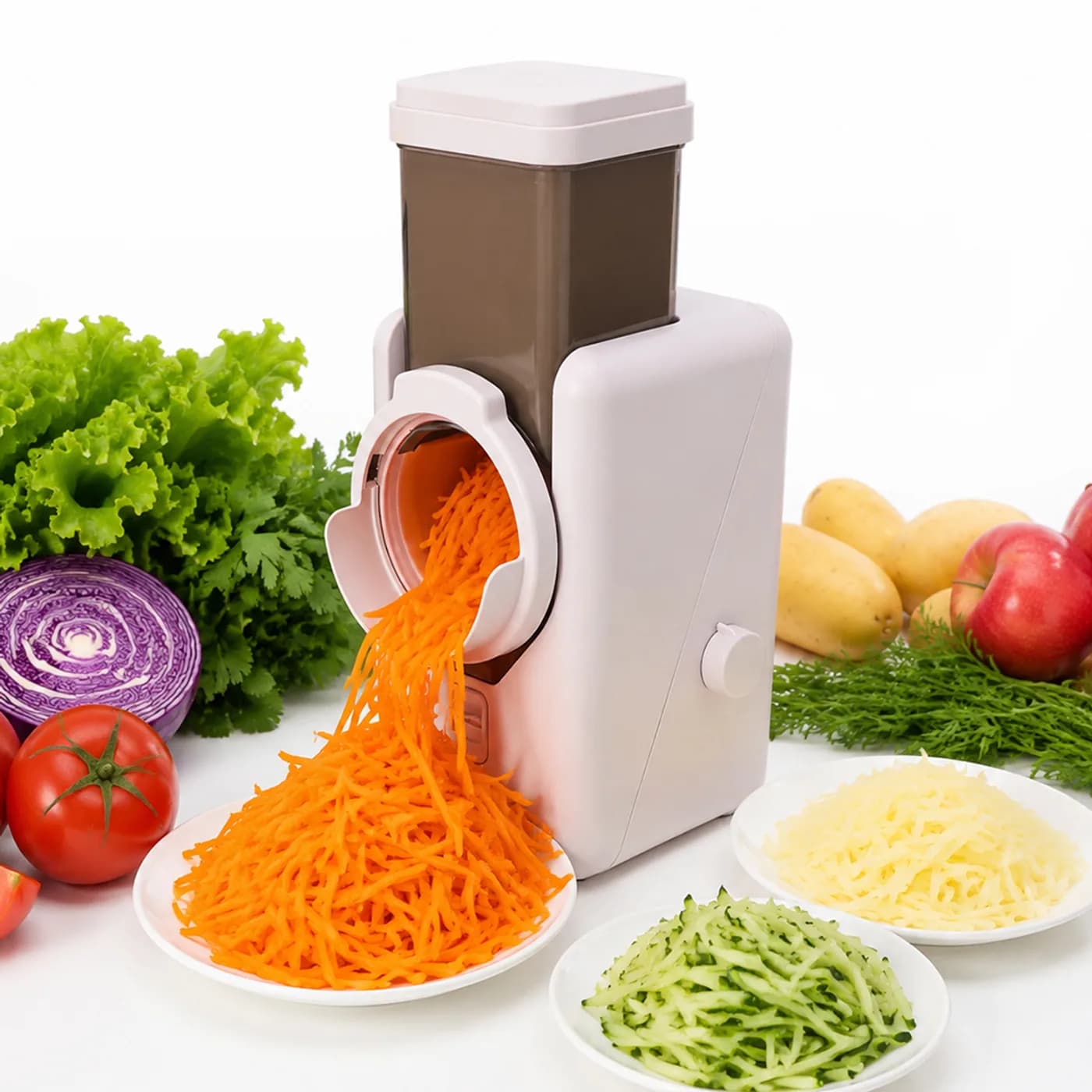 GoldHot Electric Salad Maker, 플레이트 5