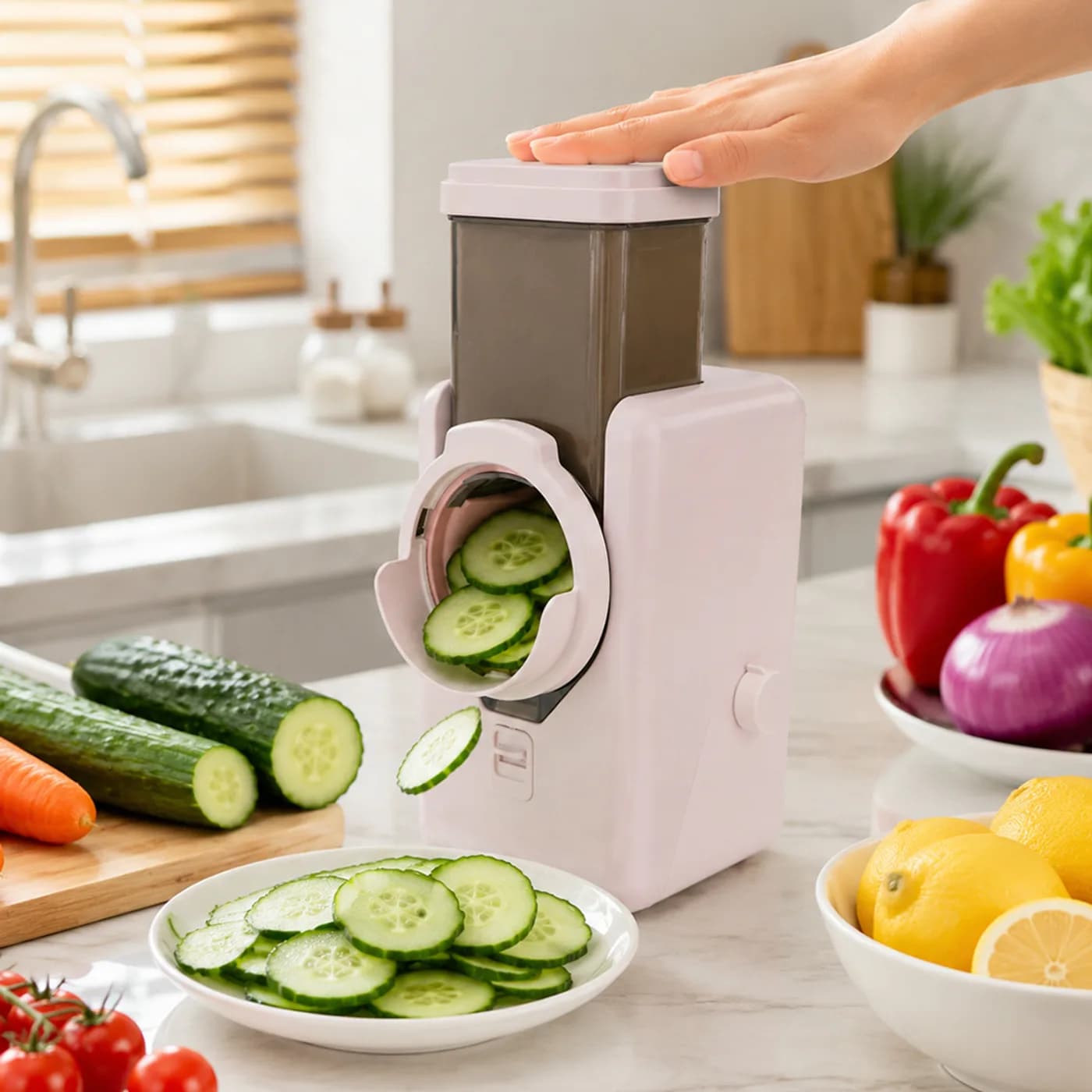 GoldHot Electric Salad Maker, 플레이트 6