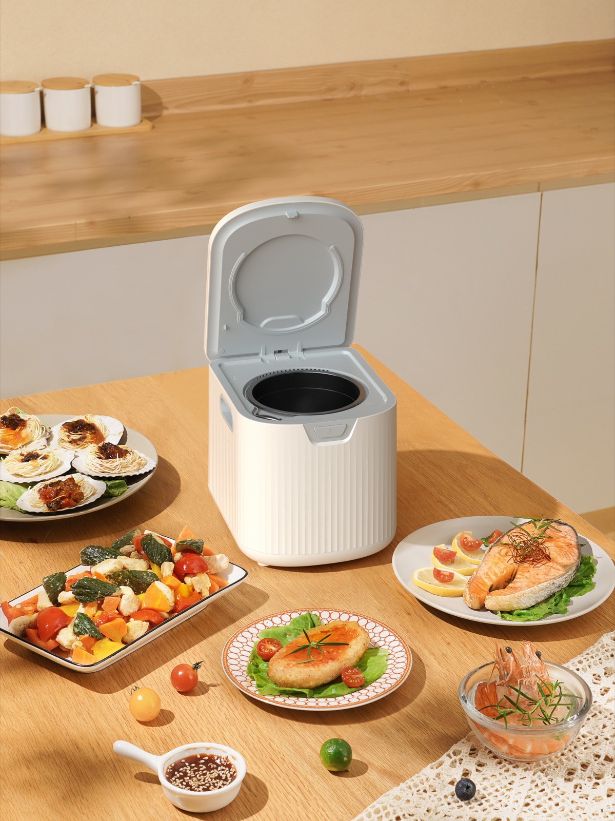 GoldHot Smart Composter — Standard — White