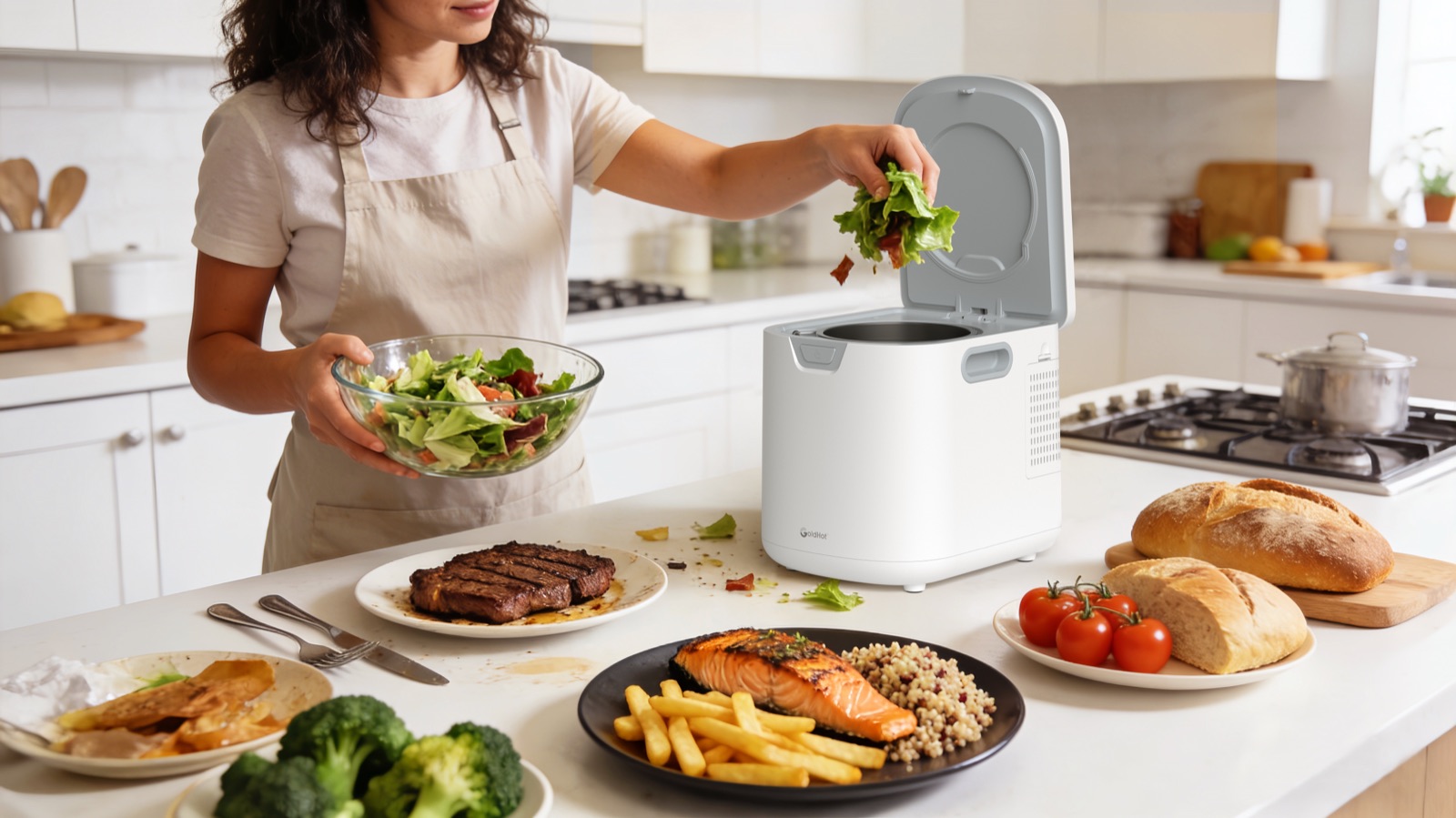 GoldHot Smart Composter — Standard Large