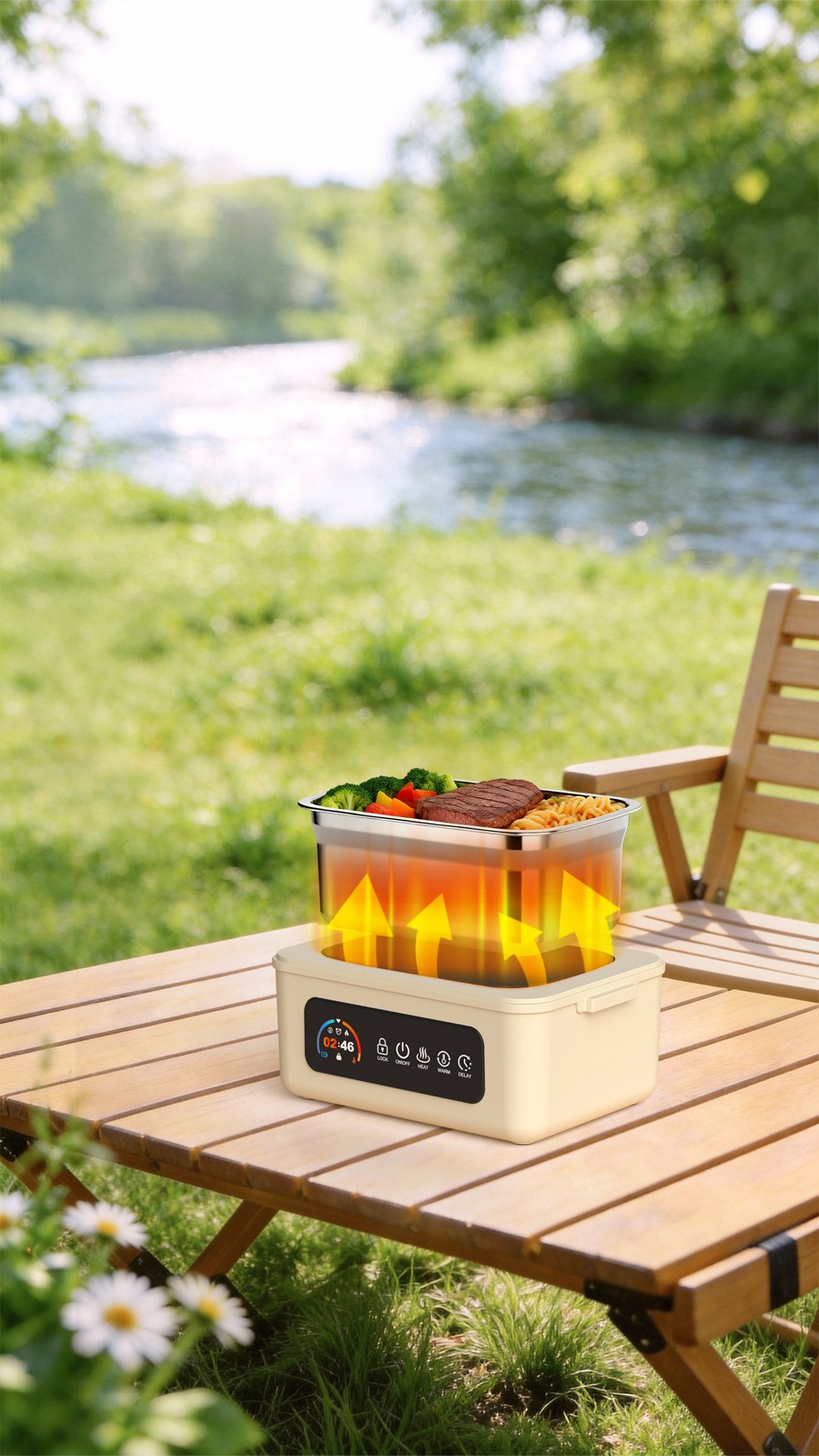 GoldHot Smart Heating Lunchbox — plate 9