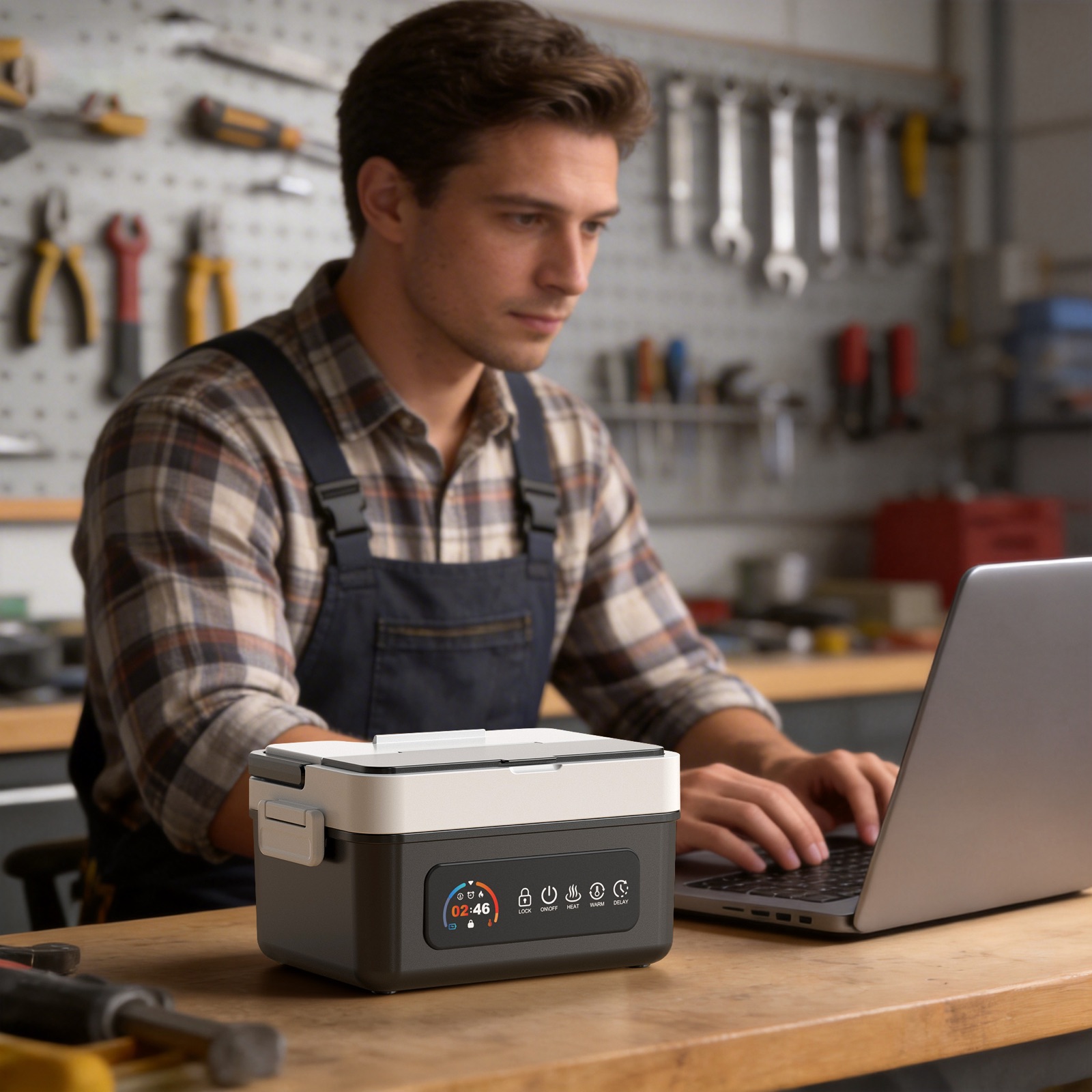 GoldHot Smart Heating Lunchbox — plate 8