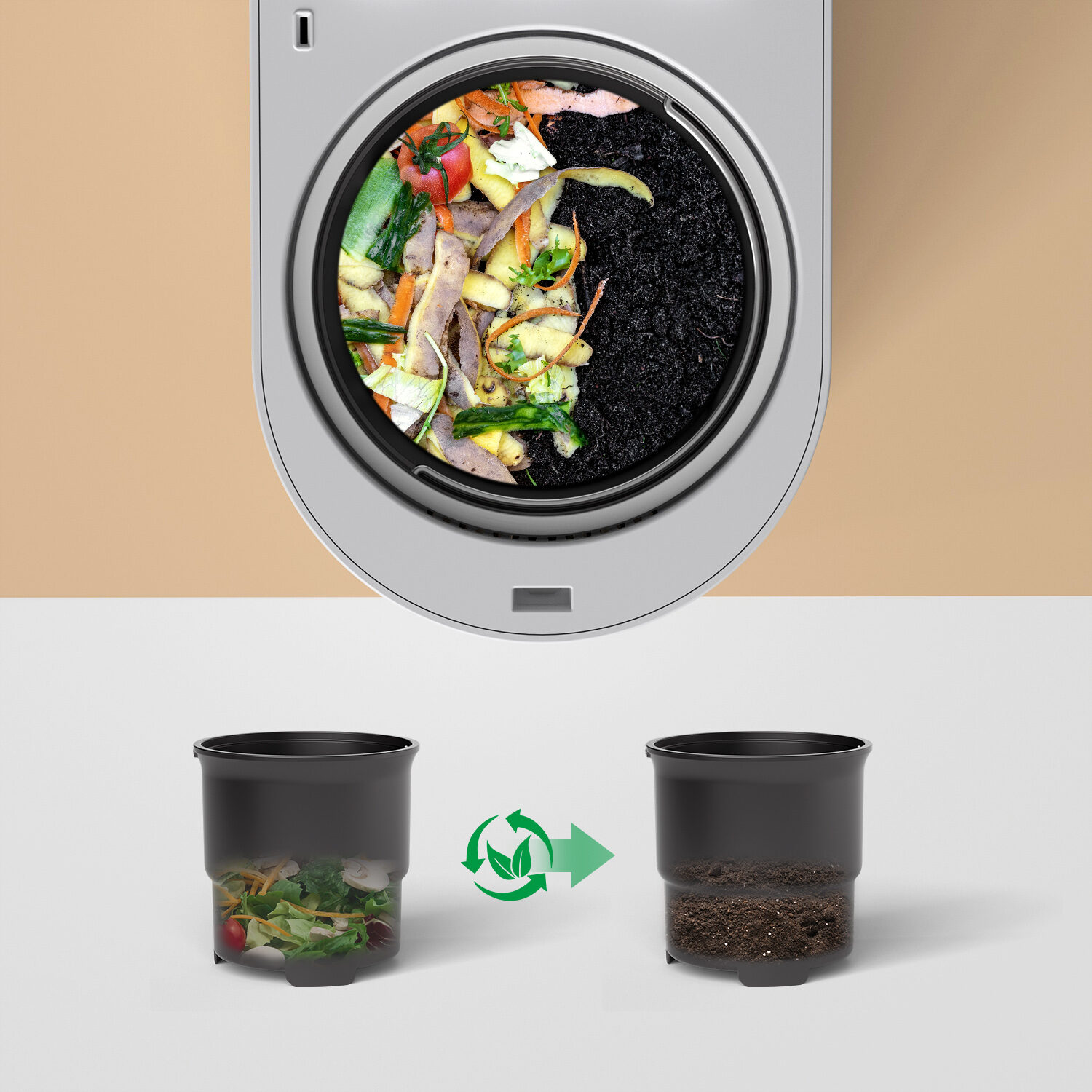 GoldHot Smart Kitchen Composter feature 2