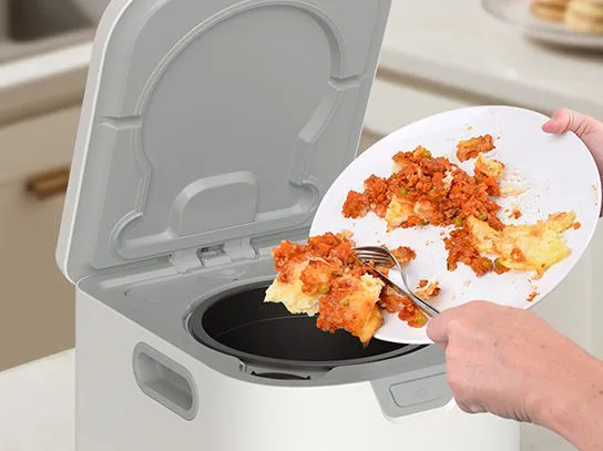 1Food waste disposer scene diagram